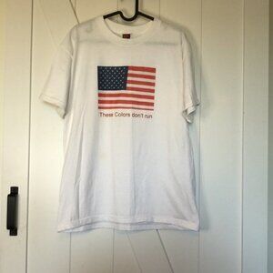 𝅺fruit of the loom usa patriotic graphic t shirt